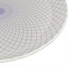 Patterned Dinner Plates - Staffo Set/4 Violet Plates | AnnaVasily - Detail View