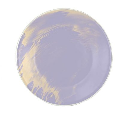 Sabichi Mariposa Dinner Set Purple 12pc 9203 Porcelain 
